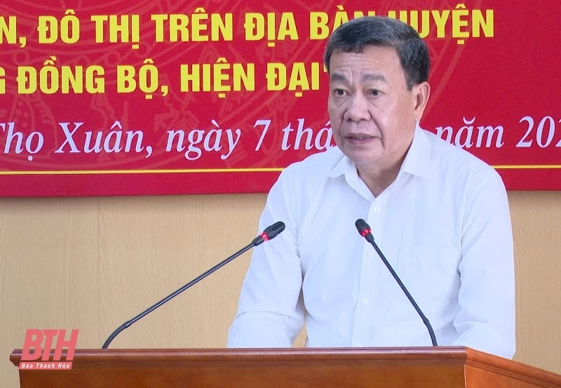 Vận động Nhân dân hiến đất phát triển kết cấu hạ tầng giao thông, xây dựng Thọ Xuân trở thành thị xã trước năm 2030