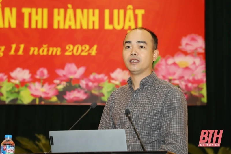 Tập huấn kiến thức thi hành Luật Nhà ở và Luật Kinh doanh bất động sản