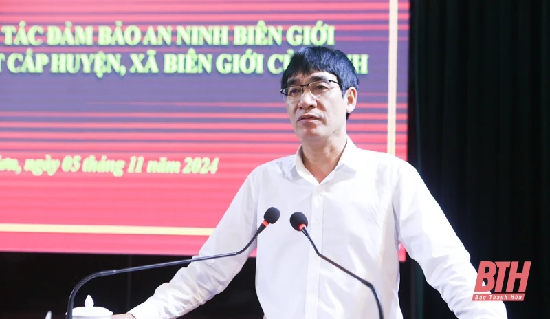 Tập huấn công tác đảm bảo an ninh biên giới