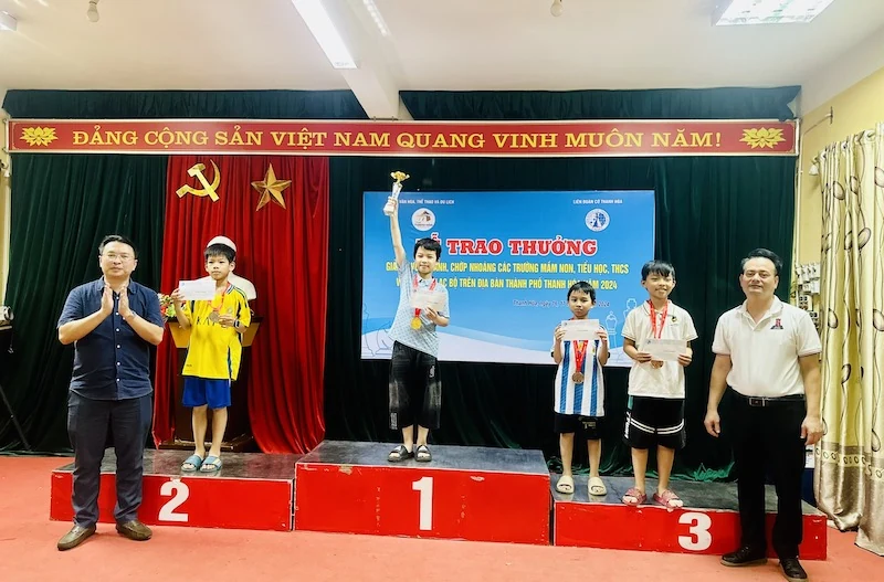 Giải cờ vua các trường học và các câu lạc bộ trên địa bàn TP vao m88 Hoá năm 2024