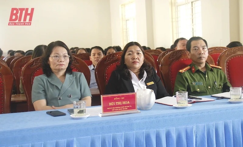 Đại biểu HĐND tỉnh tiếp xúc cử tri huyện Bá Thước