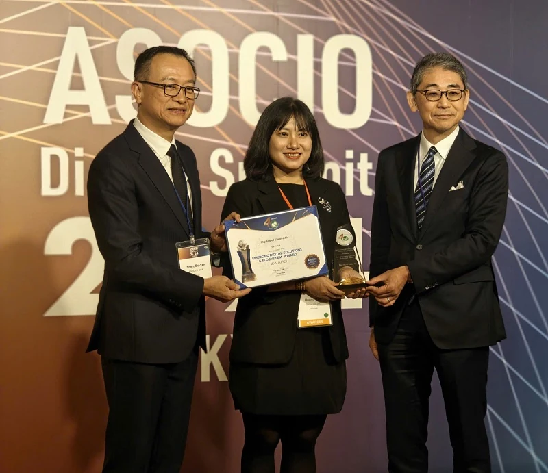 Vietjet SkyJoy nhận Giải thưởng ASOCIO DX Award 2024, khẳng định vị thế tiên phong trong sáng tạo dịch vụ khách hàng