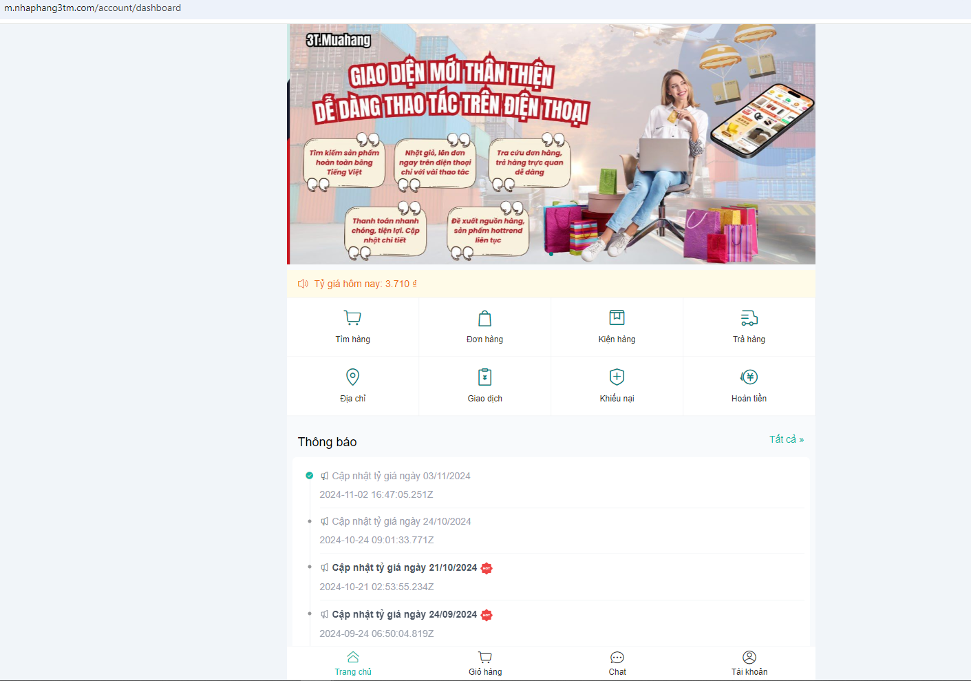 Nhập hàng Trung Quốc đơn giản như Shopee, free 100% dịch vụ tại App này