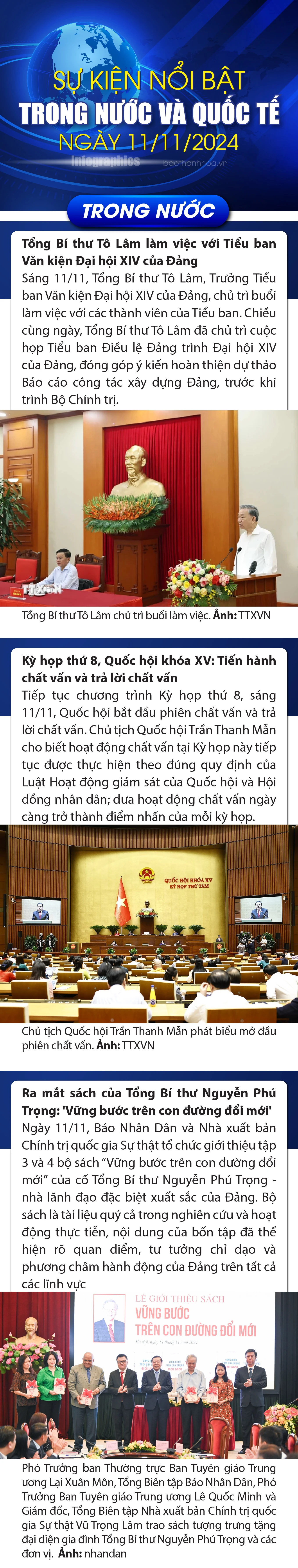 Sự kiện nổi bật trong nước, vao m88 tế ngày 11/11