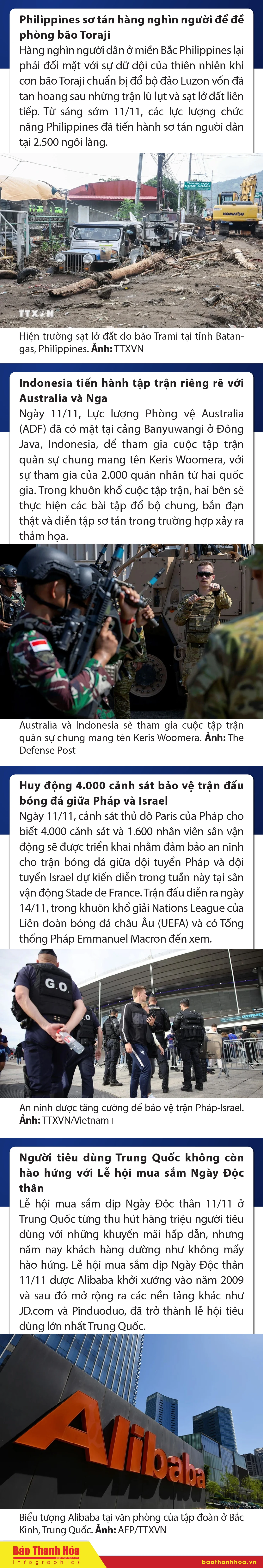 Sự kiện nổi bật trong nước, vao m88 tế ngày 11/11