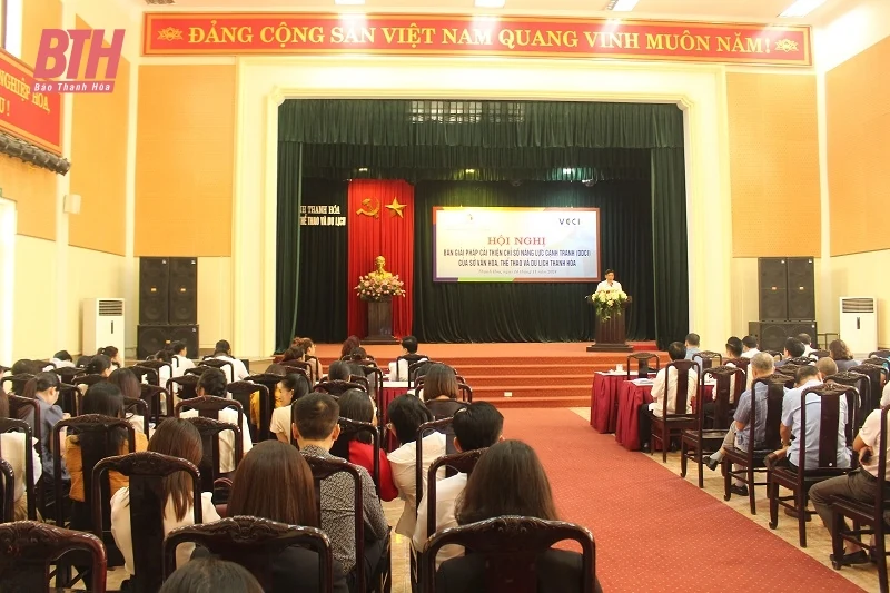 Bàn giải pháp cải thiện chỉ số năng lực cạnh tranh (DDCI) của Sở Văn link m88, Thể thao và Du lịch trong năm 2024