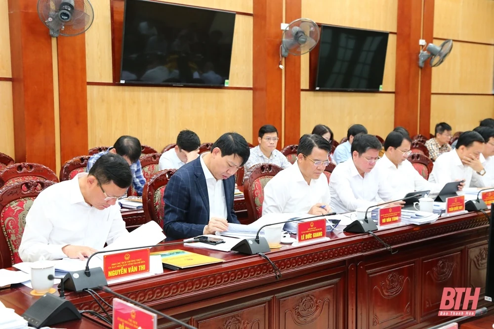 UBND tỉnh cho ý kiến vào kế hoạch tài chính và một số nội dung quan trọng khác