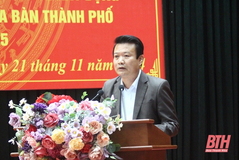 Thành ủy TP Thanh Hóa triển khai, quán triệt Nghị quyết về xây dựng “Xã, phường không ma túy”