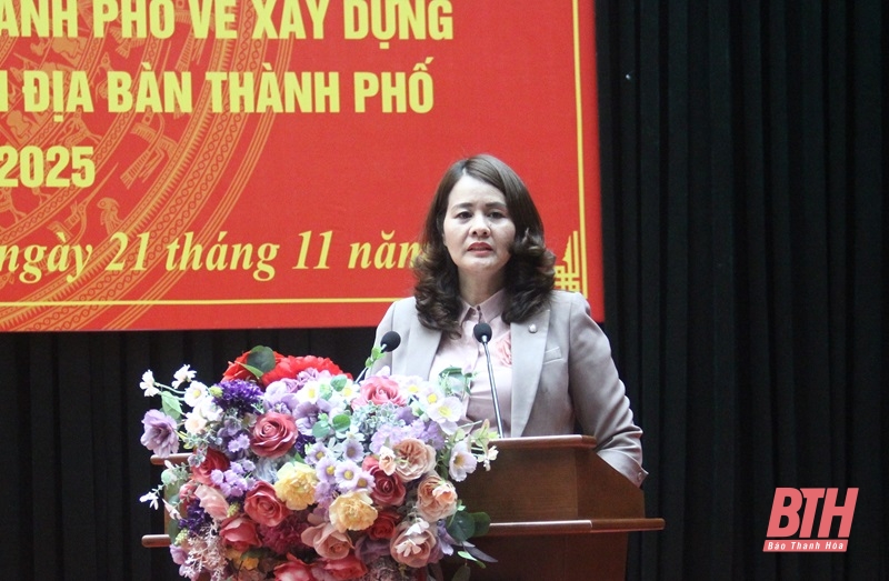 Thành ủy TP Thanh Hóa triển khai, quán triệt Nghị quyết về xây dựng “Xã, phường không ma túy”