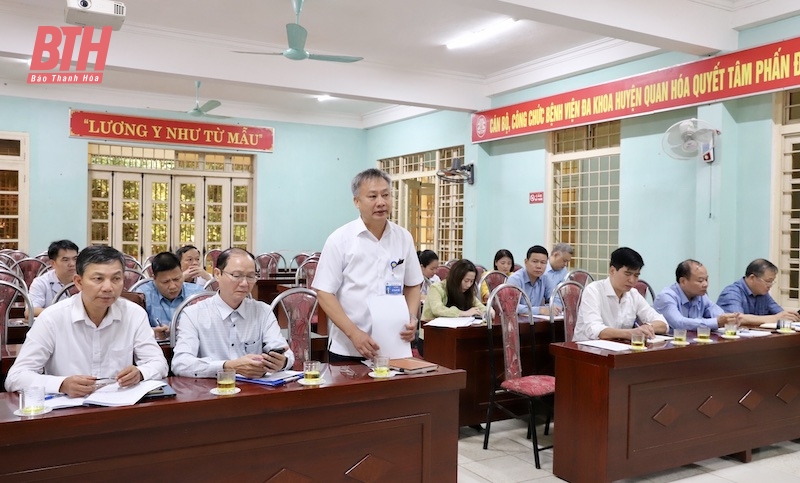 Giám sát thực hiện chính sách, pháp luật về BHYT trên địa bàn tỉnh, giai đoạn 2021 - 2023 tại huyện Quan Hoá