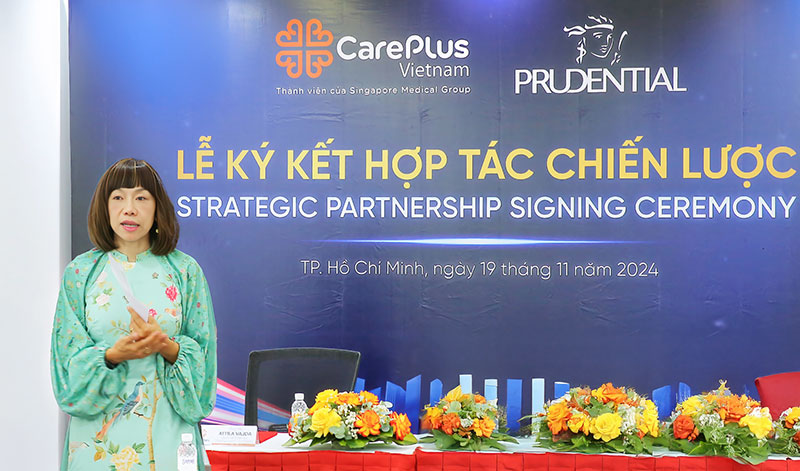 Prudential và CarePlus ký kết hợp tác chiến lược, cung cấp dịch vụ chăm sóc sức khỏe và tầm soát cho khách hàng