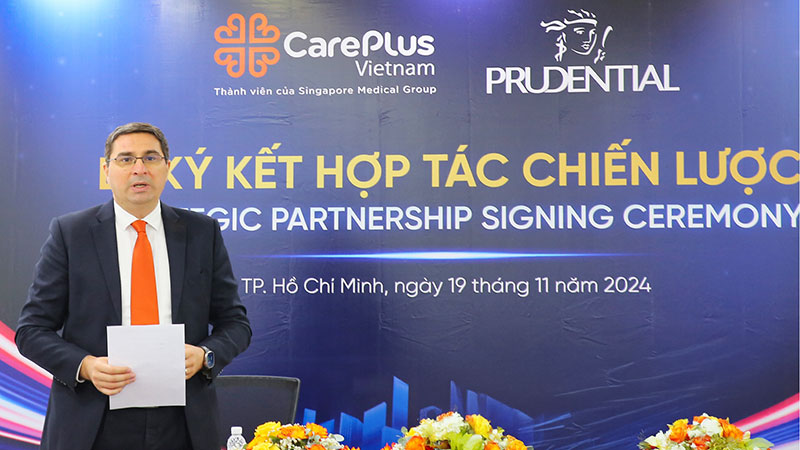 Prudential và CarePlus ký kết hợp tác chiến lược, cung cấp dịch vụ chăm sóc sức khỏe và tầm soát cho khách hàng