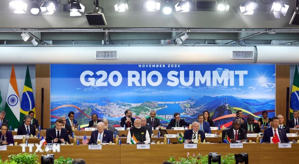 Brazil chuyển giao chức Chủ tịch luân phiên G20 link vào m88 bhki Nam Phi