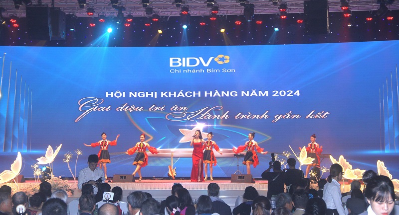 BIDV Bỉm Sơn tổ chức Hội nghị khách hàng năm 2024