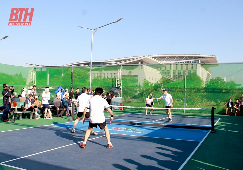 Khai mạc Giải Pickleball Truyền hình Thanh Hóa - Doanh nhân trẻ lần thứ nhất năm 2024