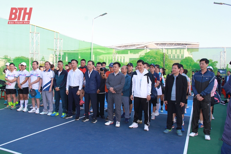 Khai mạc Giải Pickleball Truyền hình Thanh Hóa - Doanh nhân trẻ lần thứ nhất năm 2024