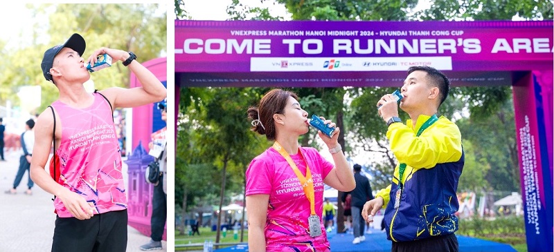 Vinamilk tài trợ “132 kg đạm*” cho 11.000 runner VnExpress Marathon Hà Nội