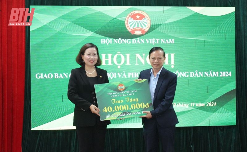 Hội Nông dân Việt Nam giao ban công tác Hội và phong trào nông dân Cụm thi đua số 2