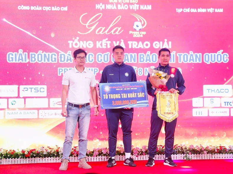Bế mạc Giải bóng đá các cơ quan báo chí toàn quốc Press Cup 2024