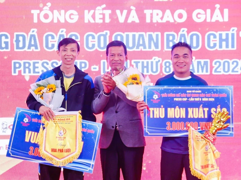Bế mạc Giải bóng đá các cơ quan báo chí toàn quốc Press Cup 2024