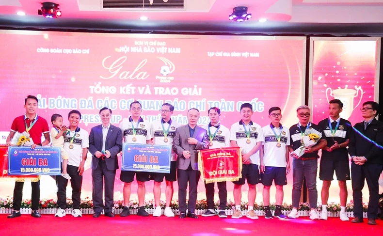 Bế mạc Giải bóng đá các cơ quan báo chí toàn quốc Press Cup 2024
