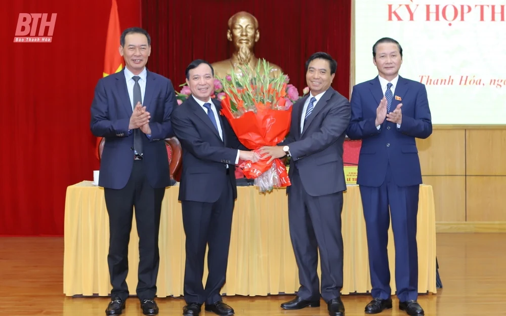 Phó Bí thư Thường trực Tỉnh ủy Lại Thế Nguyên được bầu giữ chức Chủ tịch HĐND tỉnh Thanh Hóa