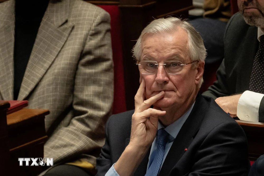 Quốc hội Pháp bỏ phiếu bất tín nhiệm Thủ tướng Michel Barnier