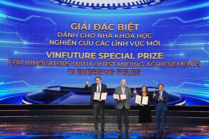 Giải thưởng VinFuture 2024 vinh danh 4 công trình khoa học “ Bứt phá kiên cường”