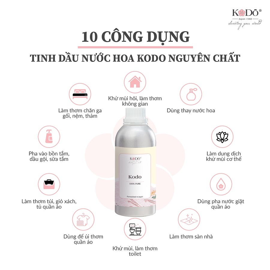 Tinh dầu thơm từ di sản hương đạo Nhật Bản - Kodo