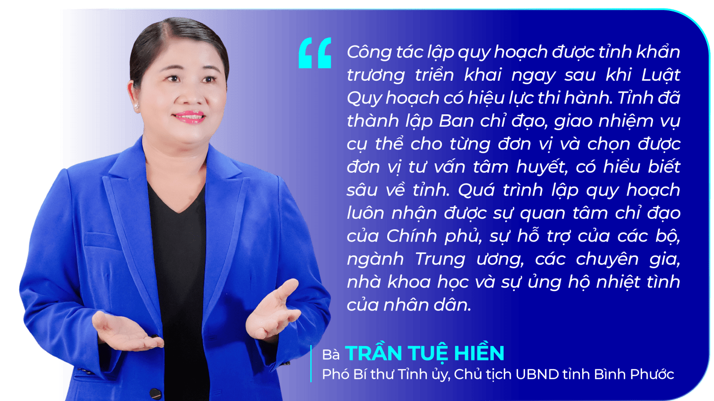 Quy hoạch tỉnh Bình Phước thời kỳ 2021-2030, tầm nhìn đến năm 2050: Tầm nhìn mới, cơ hội mới, giá trị mới