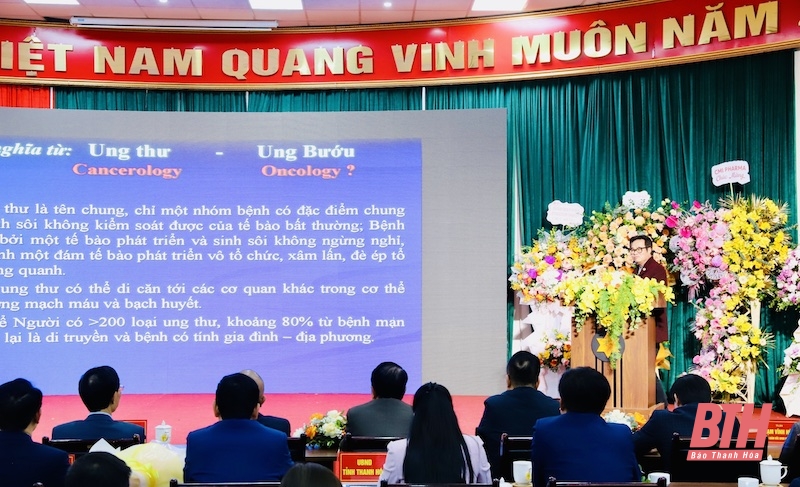 Hội thảo khoa học phòng chống ung thư lần thứ 2, tỉnh Thanh Hóa