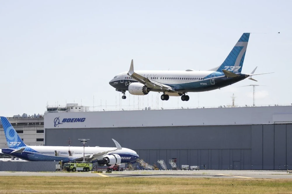 Boeing tái khởi động hoạt động sản xuất máy bay Boeing 737 MAX