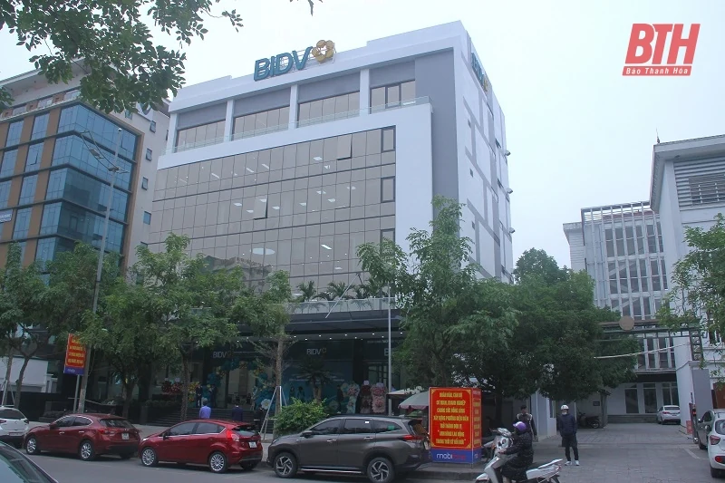 BIDV Lam Sơn khai trương trụ sở mới tại số 7 Phan Chu Trinh, TP Thanh Hóa