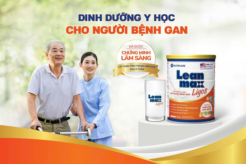 Leanmax Ligos – Giải pháp Dinh dưỡng Y học chuyên biệt cho người bệnh gan