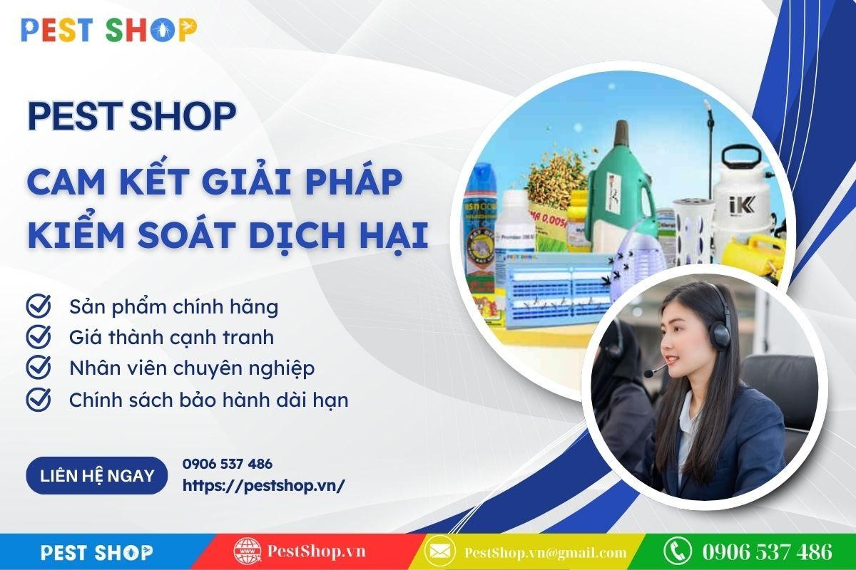 Pest Shop - Công ty cung cấp giải pháp kiểm soát dịch hại toàn diện