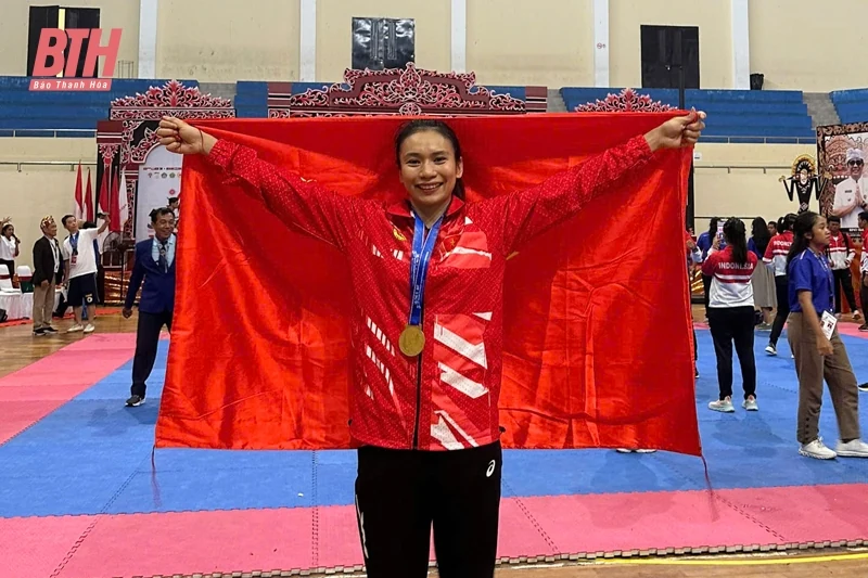 VĐV Thanh Hóa giành 2 HCV tại Giải vô địch Vovinam châu Á 2024