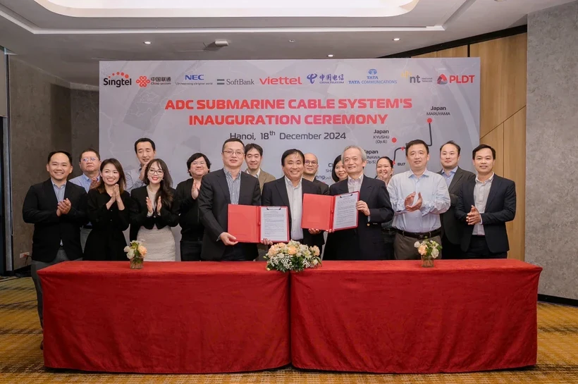 Tuyến cáp biển ADC sẵn sàng vận hành từ tháng 12/2024