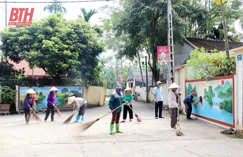 Hành trình đạt huyện nông thôn mới nâng cao: Vững từ thôn, chắc từ xã (Bài cuối) - Lấy hài lòng làm thước đo hiệu quả công việc, lấy hạnh phúc làm mục tiêu phấn đấu