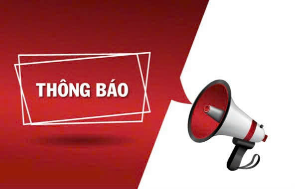 UBND xã Hoằng Đức thông báo