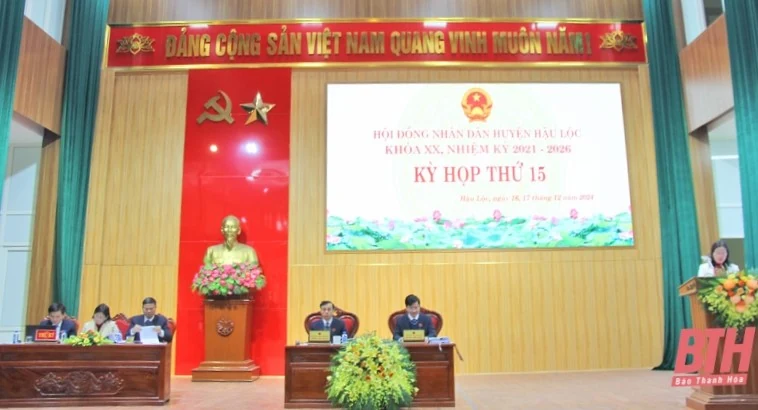 23/25 chỉ tiêu năm 2024 của huyện Hậu Lộc đạt và vượt kế hoạch
