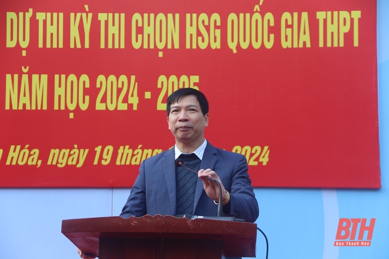 Thanh Hóa ra quân các đội tuyển tham dự Kỳ thi chọn học sinh giỏi Quốc gia năm học 2024-2025