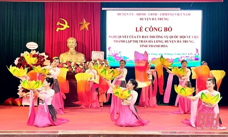 Công bố thành lập thị trấn m88 trang chủ và thị trấn Hà Lĩnh