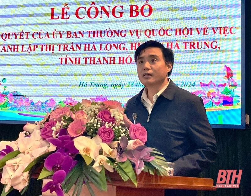 Công bố thành lập thị trấn m88 trang chủ và thị trấn Hà Lĩnh