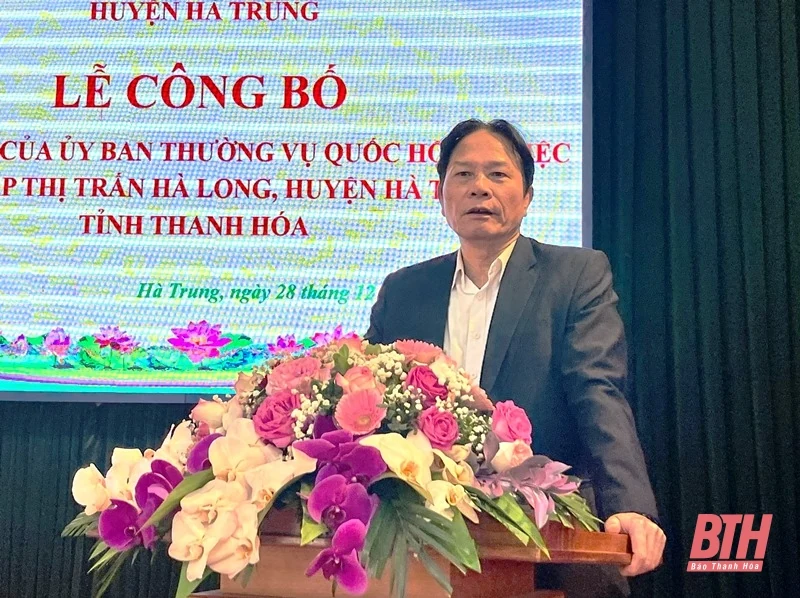 Công bố thành lập thị trấn m88 trang chủ và thị trấn Hà Lĩnh