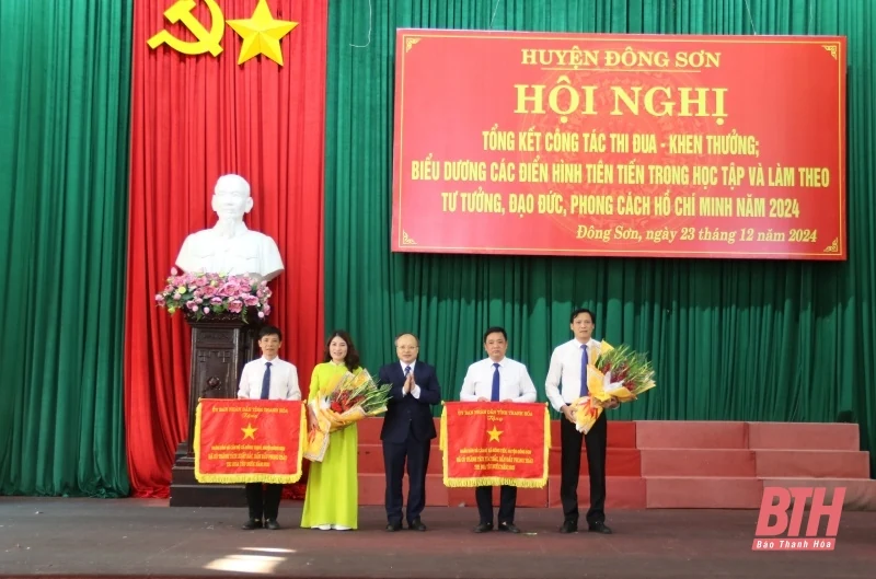 Huyện Đông Sơn: 30/30 chỉ tiêu chủ yếu hoàn thành và hoàn thành vượt mức