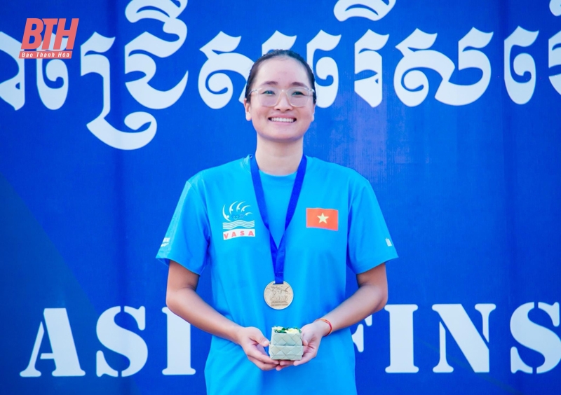 Thanh Hóa có 1 VĐV và 1 HLV giành giải thưởng Vietnam Aquatics Awards 2024