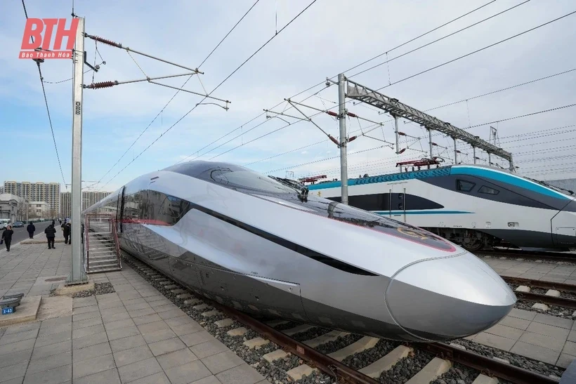 Tàu cao nhà cái m88 Trung Quốc CR450: Nhanh nhất thế giới với 400km/giờ