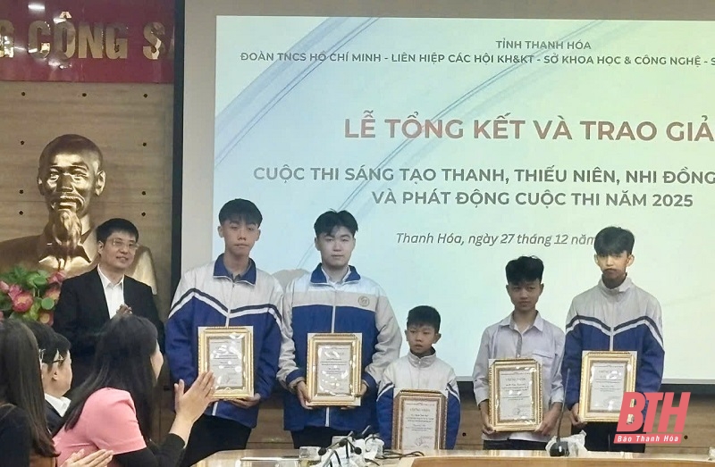 Mô hình Chiến thắng lịch sử Điện Biên Phủ đoạt giải Nhất “Cuộc thi sáng tạo thanh thiếu niên, nhi đồng tỉnh Thanh Hóa năm 2024