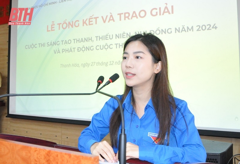 Mô hình Chiến thắng lịch sử Điện Biên Phủ đoạt giải Nhất “Cuộc thi sáng tạo thanh thiếu niên, nhi đồng tỉnh Thanh Hóa năm 2024