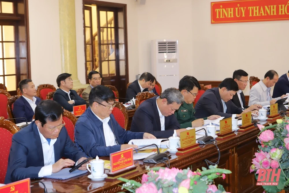 Kiểm điểm, tự phê bình và phê bình đối với tập thể và cá nhân các đồng chí Ủy viên Ban Thường vụ Tỉnh ủy năm 2024